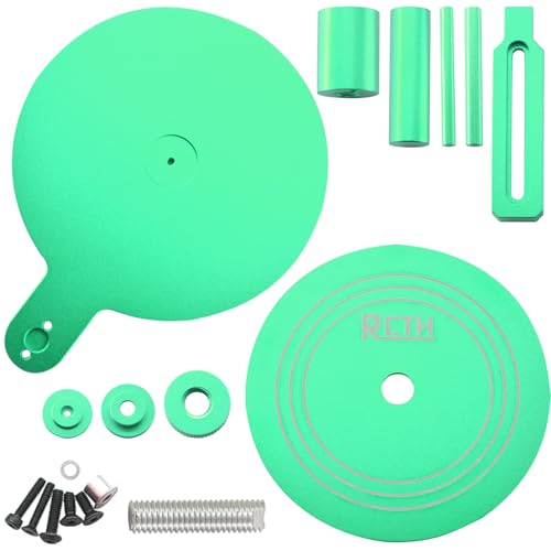 RC Car Wheel Tire Cementing Helper Tool Rubber Tire Mounting Glue Tools for 1/8 1/10 1/12 1/16 1/18 RC Car Parts Upgrade Tire Adhesive Multi-Functional Tire (ZTQ-Green) - color: Green