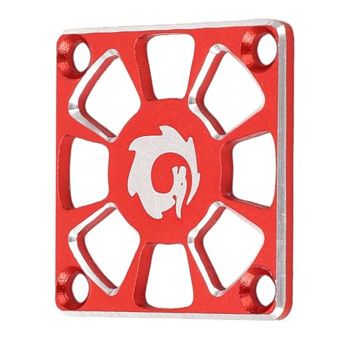 RC Cooling Fan Cover 1.18in Wide Aluminium Alloy Light Sturdy Cool RC ESC Cooling Fan Cover for Guard Replacement RC Motor Cooling Fan Cover Guard Electric Motor Cooling (//////)