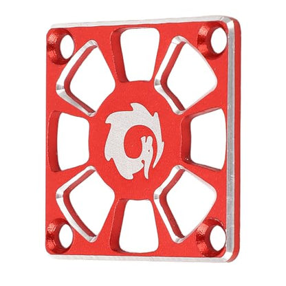 RC Cooling Fan Cover 1.18in Wide Aluminium Alloy Light Sturdy Cool RC ESC Cooling Fan Cover for Guard Replacement RC Motor Cooling Fan Cover Guard Electric Motor Cooling (//////)
