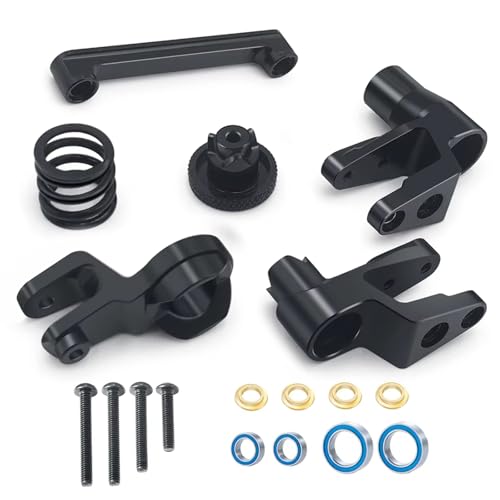 RC Car Toys For Maxx For WideMAXX 89086-4 1/10 Meatl Aluminum Steering Assembly Bearing Set Monster Truck RC Car Model Upgrade Parts