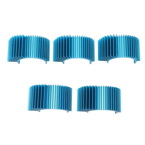 Motor Heatsink Aluminum Alloy Cooler Heat Sink 36mm for 540 550 3650 3660 RC Motor 5 Pack for Brushed Brushless Car Boat Cooling and Replacement Use