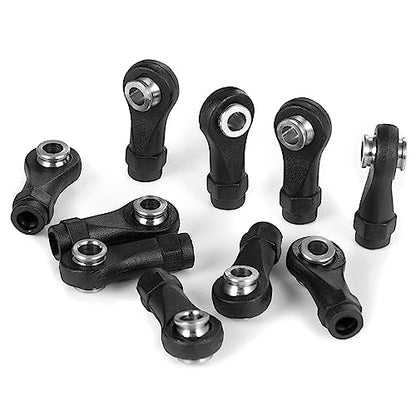 M2.5 Tie Rod End Link Ball Joint for TRX4M Bronco Defender | 10PCS Head Kit 1/18 RC Car Upgrade Parts