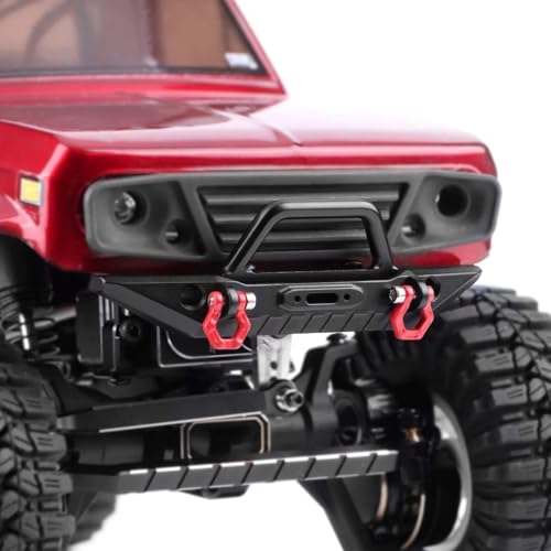 RC Bumper For Red cat For Ascent-18 1/18 RC Crawler Aluminum Front Rear Bumper Set Hard Body Bumper Upgrades Parts Accessories