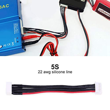 2S/3S/4S/5S/6S Battery Balance Plug Silicone Wire Extension JST XH Wire Balance s Extension Cable for li po Batteries Balance Charging, Balance Plug Extension Wire, Balance Plug Exten