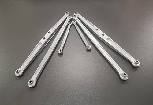 & VITAVON RC Parts Alu CNC Trailing Arm+Rear Suspension Link+Toe Link for Traxxas UDR Unlimited Desert Racer 1:7