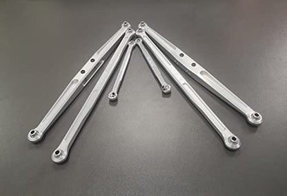 & VITAVON RC Parts Alu CNC Trailing Arm+Rear Suspension Link+Toe Link for Traxxas UDR Unlimited Desert Racer 1:7