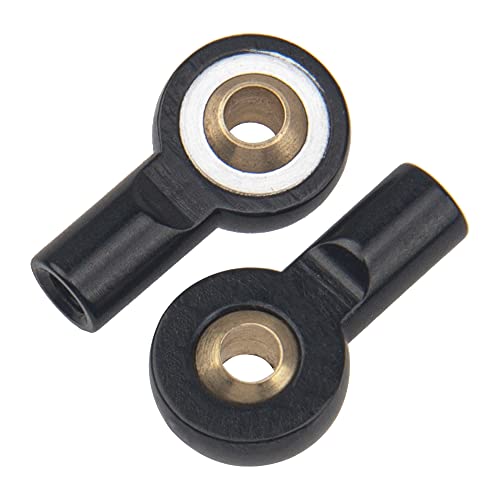 10Pcs ShareGoo M3 Tie Rod End Ball Head Holder Link 3mm Thread Ball Joint Compatible with Redcat HSP Traxxas Axial 1/10 RC Car Truck Boat DIY Robot Airplane,L18mm