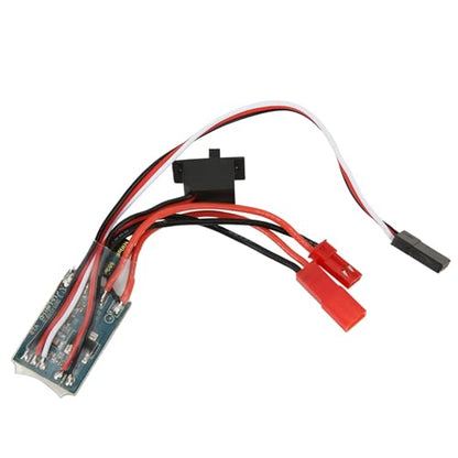30A Highprecision PCB Compact Two Way Brush RC ESC Speed Controller for 1/16 1/18 /24 Car Boat (with Brake)