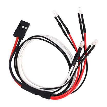 INJORA LED Lights Headlight Taillight with Controller Switch for 1/18 TRX4M