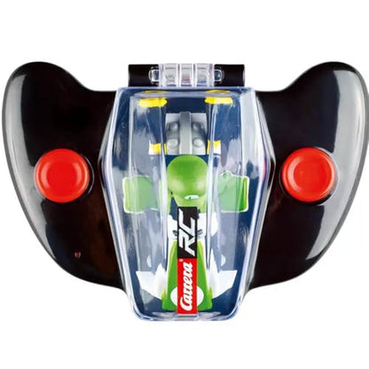 Carrera RC Nintendo Mario Kart 2.4 GHz Mini Collectible Radio Remote Control Toy Car Vehicle - Luigi | Official Licensed Mario Miniature Collectible Toy RC Car for Kids 6+, Ready To Run, Rechargeable Battery, Radio RC Racing - style: Luigi