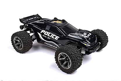 SummitLink Custom Body Compatible for Rustler 4X4, Rustler BL-2S, Rustler 4x4 Ultimate 1/10 Scale RC Car or Truck(Truck not Included)-1 (Muddy Orange Over Black Style)
