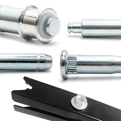 Door Hinge Roller Pin and Bushing Repair Kits + Door Spring Tool Compatible with Chevrolet C1500 C2500 C3500 K1500 K2500 K3500 GMC Suburban Tahoe - size: 1500MJLTZ