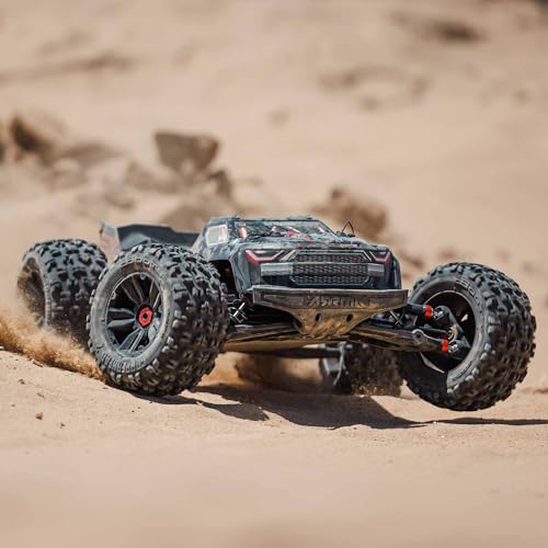 ARRMA RC Truck KRATON 4X4 8S BLX 1/5 Speed Monster Truck Black, RTR (Transmitter and Receiver Included, Batteries and Charger Not Included), ARA5808V2T1