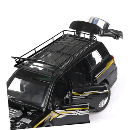 Black Car Roof Luggage Rack Standard Black Shelf Bracket for Rc Crawler Storage - size: 22.8X14.1cm
