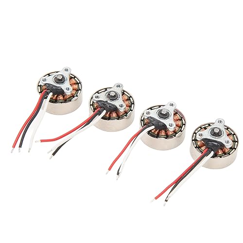 RC Brushless Motors for Drone Planes, 4PCS 1503 Airplane Motor RC Electric Motors for 4 Axes Remote Control Airplanes