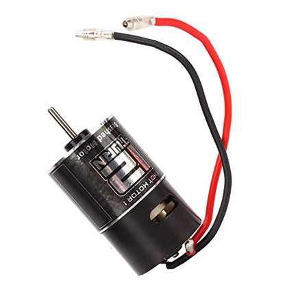Motor 12T 550 Brushed Motor Compatible with ARRMA Mega 1/10, Granite, SENTON, Typhoon V3 RC Car