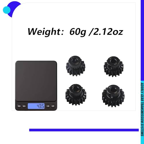 M1 5mm Rc Pinion Gear Set 16T 17T 18T 19T for Traxxas X-Maxx Maxx Sledge XRT Funco 1/10 E-Revo Upgrade Parts