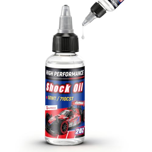 1 Bottles Racing Silicone Shock Oil 50WT 710CST | RC Car Shock Oil for Lubricating R/C Radio Controlled Cars and All Types of Vehicles, RC Shock Oil, Does Not Evaporate - style: 50wt 710cst