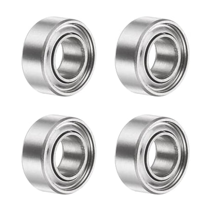 uxcell 4Pcs SMR63ZZ Deep Groove Ball Bearings, 3x6x2.5mm 440C Stainless Steel Double Shielded Bearings, ABEC 5 - size: 3x6x2.5mm