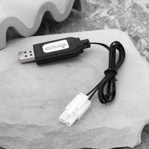 OTOTEC 8.4V NiMH/NiCd Battery Charger Cable with Standard 2P Plug 250mA Compatible with RC Car RC Tank RC Plane RC Boat