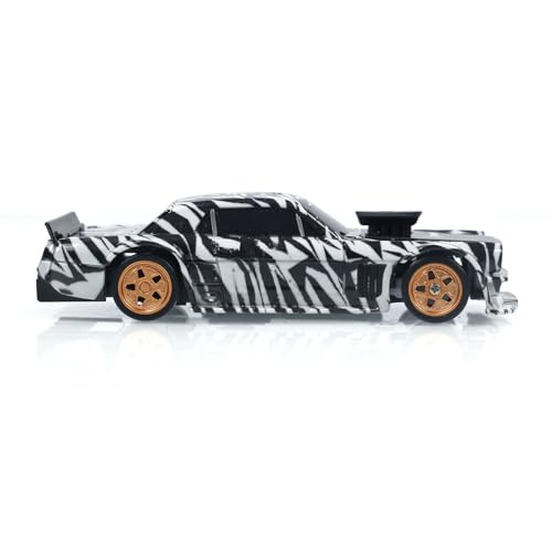 TOUCAN RC HOBBY 1:43 Ready to Run Race Car Gyro Drift Car 4WD Traffic Cones Mini Model for Ages 14+ with a Gyro (Camouflage) - color: Camouflage