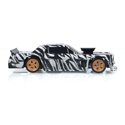 TOUCAN RC HOBBY 1:43 Ready to Run Race Car Gyro Drift Car 4WD Traffic Cones Mini Model for Ages 14+ with a Gyro (Camouflage) - color: Camouflage