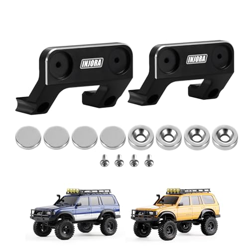 INJORA Magnetic Body Mount Invisible Body Post for 1/18 FMS FCX18 LC80
