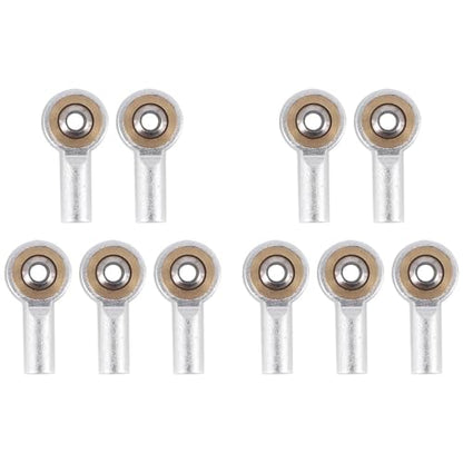 M2 Metal Tie Rod End Ball Joint Link Ball Head 10pcs Set Compatible with 4WD Compatible RC Cars Trucks Crawlers Boats and Airplanes