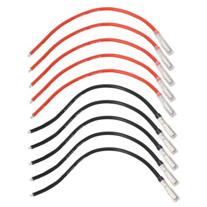 RC Motor Wire, 16AWG Silicone Cable with Banana Plugs, High Current Handling for RC and Vehicles