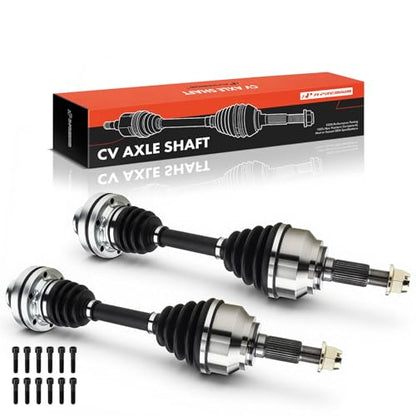 A-Premium Set of 2 Front Axle Shaft Assembly | Compatible with Volkswagen Touareg 2004-2010 & Audi Q7 2007-2010 & Porsche Cayenne 2003-2006 2008-2010, Front Left and Right - style: Front Driver and Passenger Side