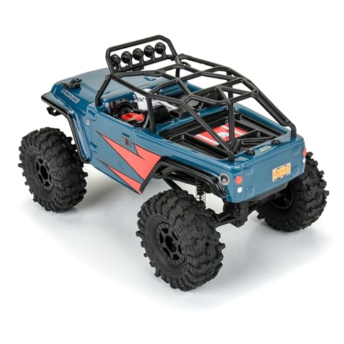 Pro-Line Racing 2004 Jeep LJ Clear Body with Trail Cage for Axial SCX24 PRO366400