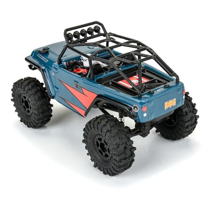 Pro-Line Racing 2004 Jeep LJ Clear Body with Trail Cage for Axial SCX24 PRO366400