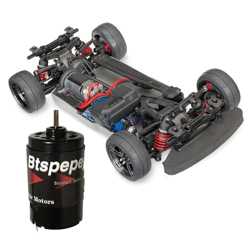 RC Motor 550 Brush Motor 11.1V Brushed Motor Controller High Speed Car Motor Inflatable Pump for Traxxas 1/10 Slash 2WD RC 1/10 Short-Course Truck