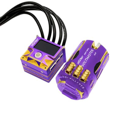 furitek SlideVolt Combo Royal Used for RC 1/10 Drift - Remote Control Car, RC Drift Car 1/10 Sensored Upgrade Electronics with ESC & Motor (Purple (FUR-2657)) - color: Purple (FUR-2657)