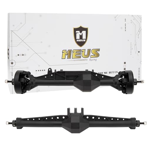 MEUS RACING 1/10 Nylon ISO Stright Axles with Front Axle Counterweight for Axial Capra II SCX10 II and Other DIY 1/10 RC Crawler (Capra Wheel Distance 224MM) - style: Capra Wheel Distance 224MM