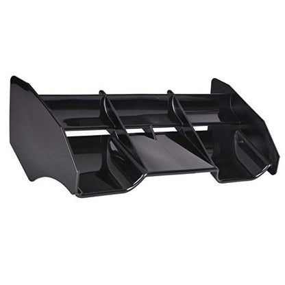 RC Car 1:8 Scale Accessories Rear Spoiler Tail Wing for 1/8 Models RC Off-Road Buggy Car (Black) - color: Black