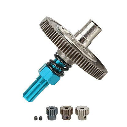 Slipper Gear Set, 91T Gear Metal Gear Assembly Differential Upgrade Parts Metal Gear Assembly for Arrma Senton 1/10 RC Cars(Blue) Arrma Senton Slipper Clutch Arrma Senton Aluminum Upgrades