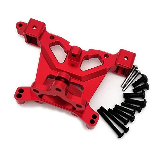Aluminum Rear Body Mounts Body Post Red for Traxxas Revo E Revo 1 and 2 Version Summit Slayer Pro 4x4 5314