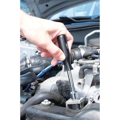 Performance Tool 1910 7-Piece SAE Hex Nut Driver Set | Six-inch long drivers. Includes sizes 3/16 to 1/2 in. Chrome-plated alloy steel shafts. Non-slip molded grips