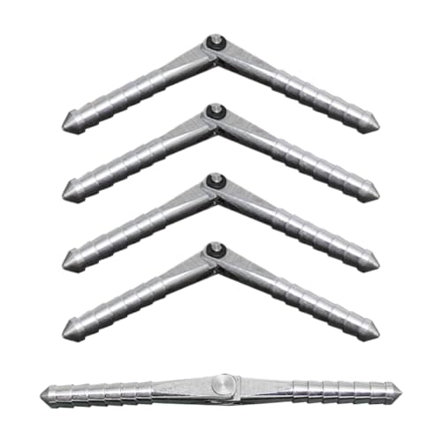 Metal Pin Hinge 5pcs Diameter 4.5mm X L68mm Compatible with RC Aircraft Model