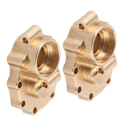 Brass Portal Cover, 1Pair Front Rear Brass Heavy Duty Steering Knuckle Portal Cover for 82056‑4 RC Crawler