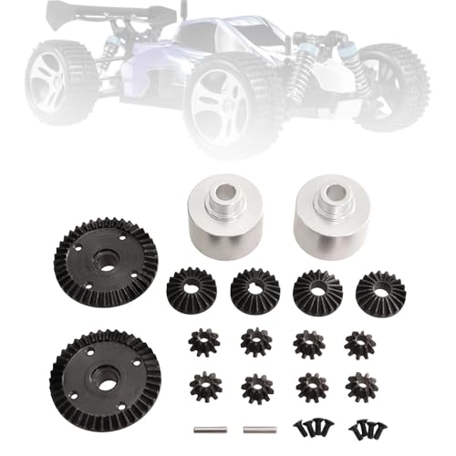 DYNWAVE RC Differential Box Center Differential Housing Replacement Aluminum Alloy Accessories Hobby Portable Diff Case Diff Carrier