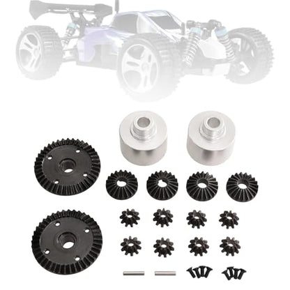 DYNWAVE RC Differential Box Center Differential Housing Replacement Aluminum Alloy Accessories Hobby Portable Diff Case Diff Carrier