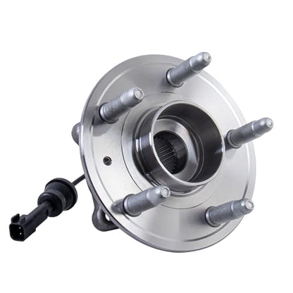 512440 Rear Wheel Bearing Hub Assembly ABS 5 Lugs 2 PCS | Fits 2010-2017 Chevy Equinox & GMC Terrain, Rear Automotive Replacement Wheel Hub Bearing Assembly with ABS Sensor - size: 512440/2PCS