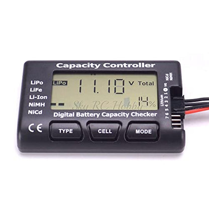 RC -7 Cell Meter 7 Digital Battery Capacity Checker LiPo Life Li-ion NiMH Nicd Battery Capacity Tester