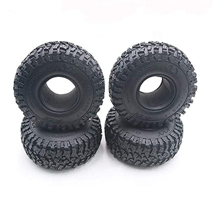 KYX Racing Rubber 1.9 Inch Tires 118mm x 45mm Tyres for 1/10 Rc Crawler (2pcs)