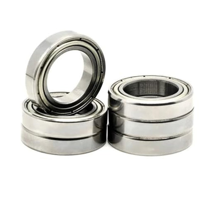 Double Rubber Seal for ZD for Racing for MX-07 1/7 rc Car Spare Parts Accessories Modified Pieces 12Pcs Steel Ball Bearing Set 8763 8764