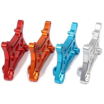 Front Shock Tower Absorber Plate 539080 for rc car 1/10 FS Racing Truck Buggy 53810 Upgraded hop-up Parts Alloy Aluminum(Silver) - color: Silver