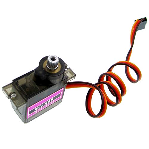 MG90S 14G Metal Geared Micro Servo Motor for RC Car Robot Helicopter