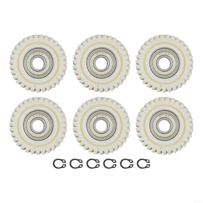 Nylon Hub Motor Gears 31T 35T 36T E-Bike Planetary Gear Set with 608 Bearing Electric Bicycle Transmission Parts Lightweight Wear Resistant Replacement(35 Teeth) - color: 35 Teeth